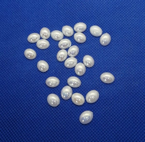 Halve Pearls - Oval