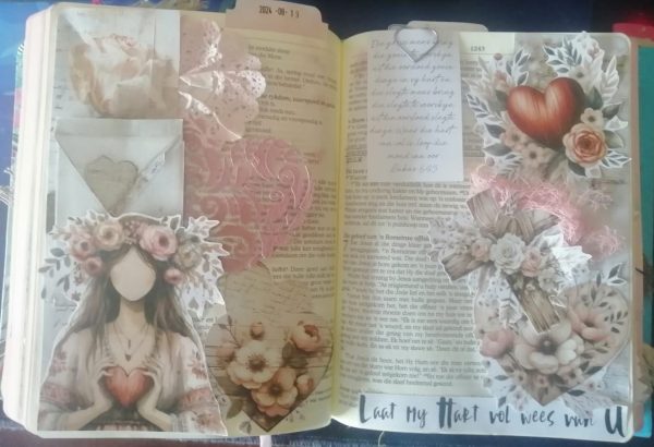 Bible Journaling Kit - 'n Vol hart