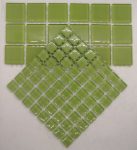 Mosaic Tiles - Lime Green