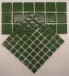 Mosaic Tiles - Dark Green