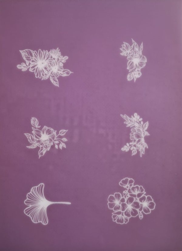 Silk Screen Stencil - Flower Mix