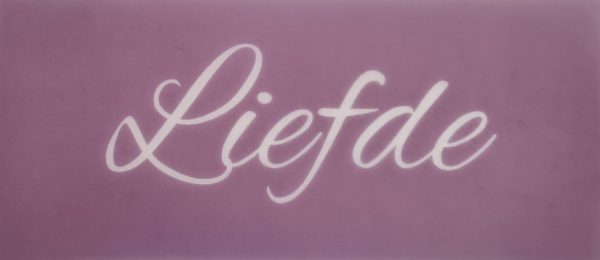 Silk Screen Stencil - Liefde