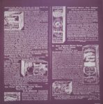 Silk Screen Stencil - Old Advert