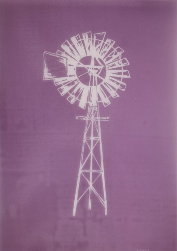 Silk Screen Stencil - Windmill
