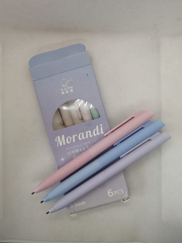 Morandi Gel pens