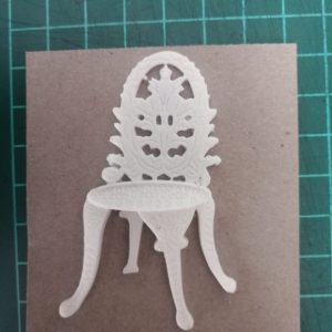 Garden chair embellishment