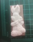 bunny teddy bear embellishment