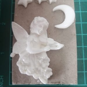 Fairy under moon