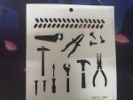 Tools stencil