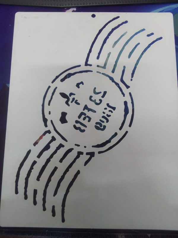 postage stamp stencil