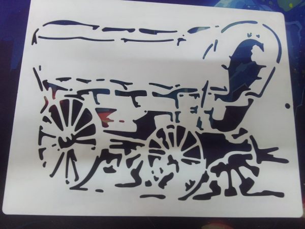 chuck wagon stencil
